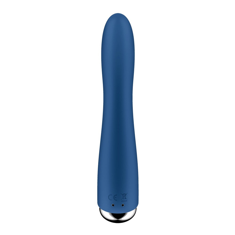 Spinning Vibe 1 Blue Vibrator - Powerful, Waterproof, Multi-Speed Adult Toy for Ultimate Pleasure!