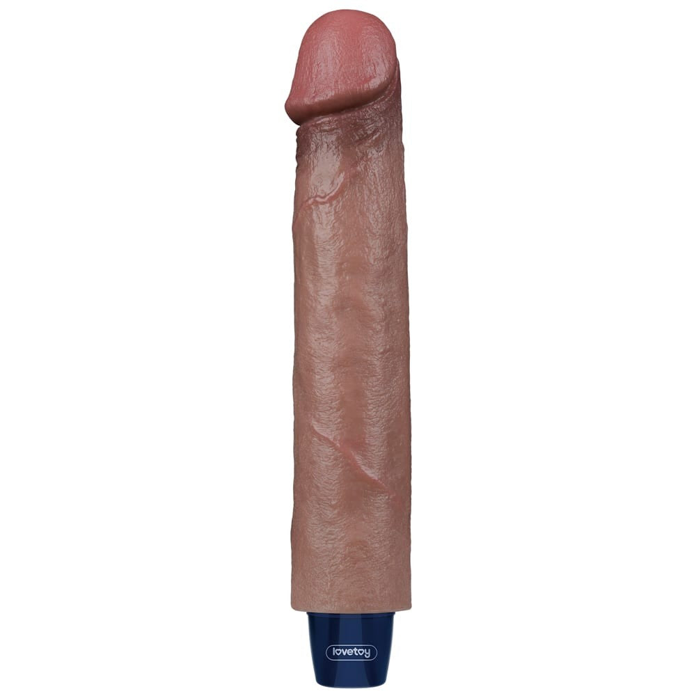 9 Real Softee Rechargeable Silicone Vibrating Dildo - Powerful Pleasure Toy for Ultimate Satisfaction