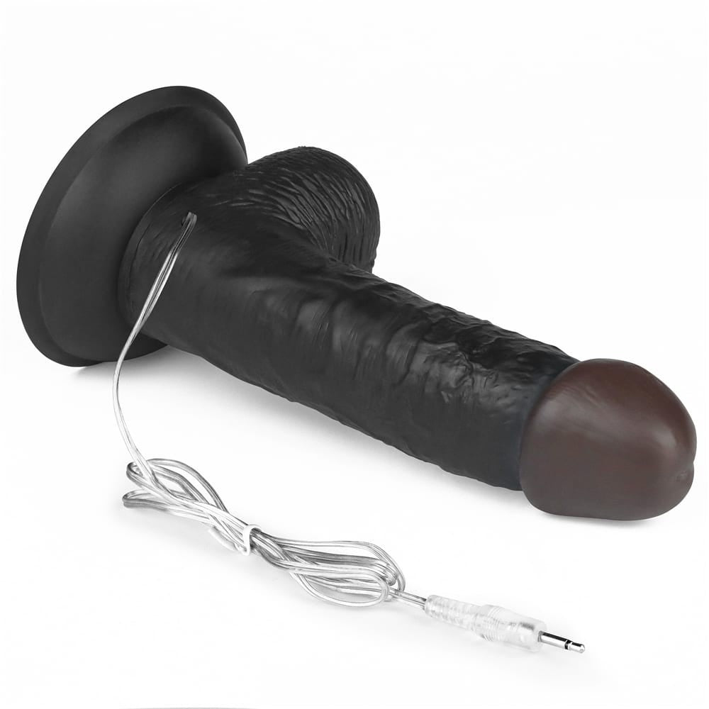 Vibrating Strap-On Set - 7 Inch Black Easy-Use Strapon for Ultimate Pleasure