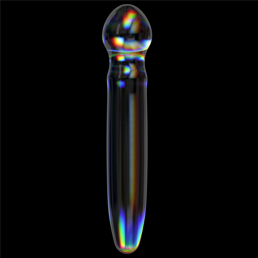 Twilight Gleam Glass Dildo- Prism Glass Dildo