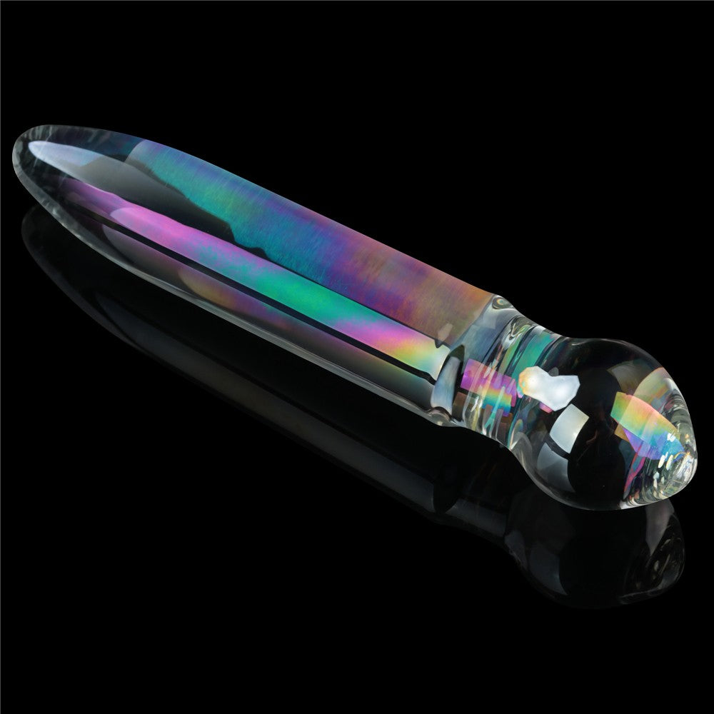 Twilight Gleam Glass Dildo- Prism Glass Dildo