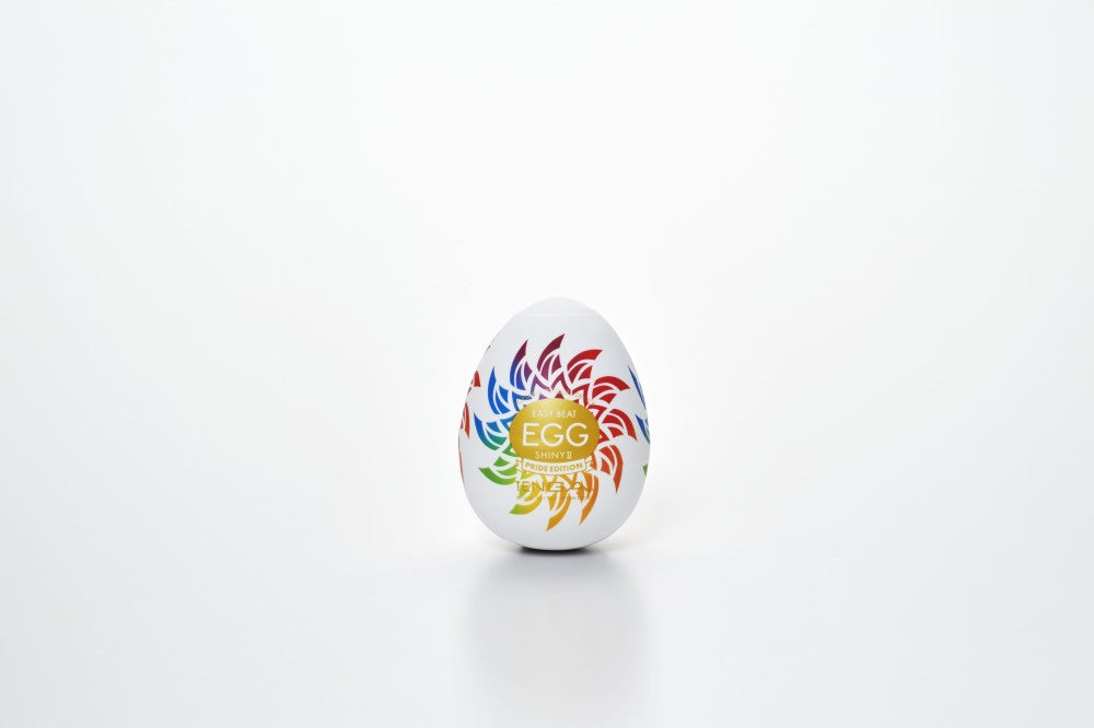 High-Performance TENGA EGG SHINY II PRIDE EDITION - Premium Male Masturbator for Ultimate Pleasure