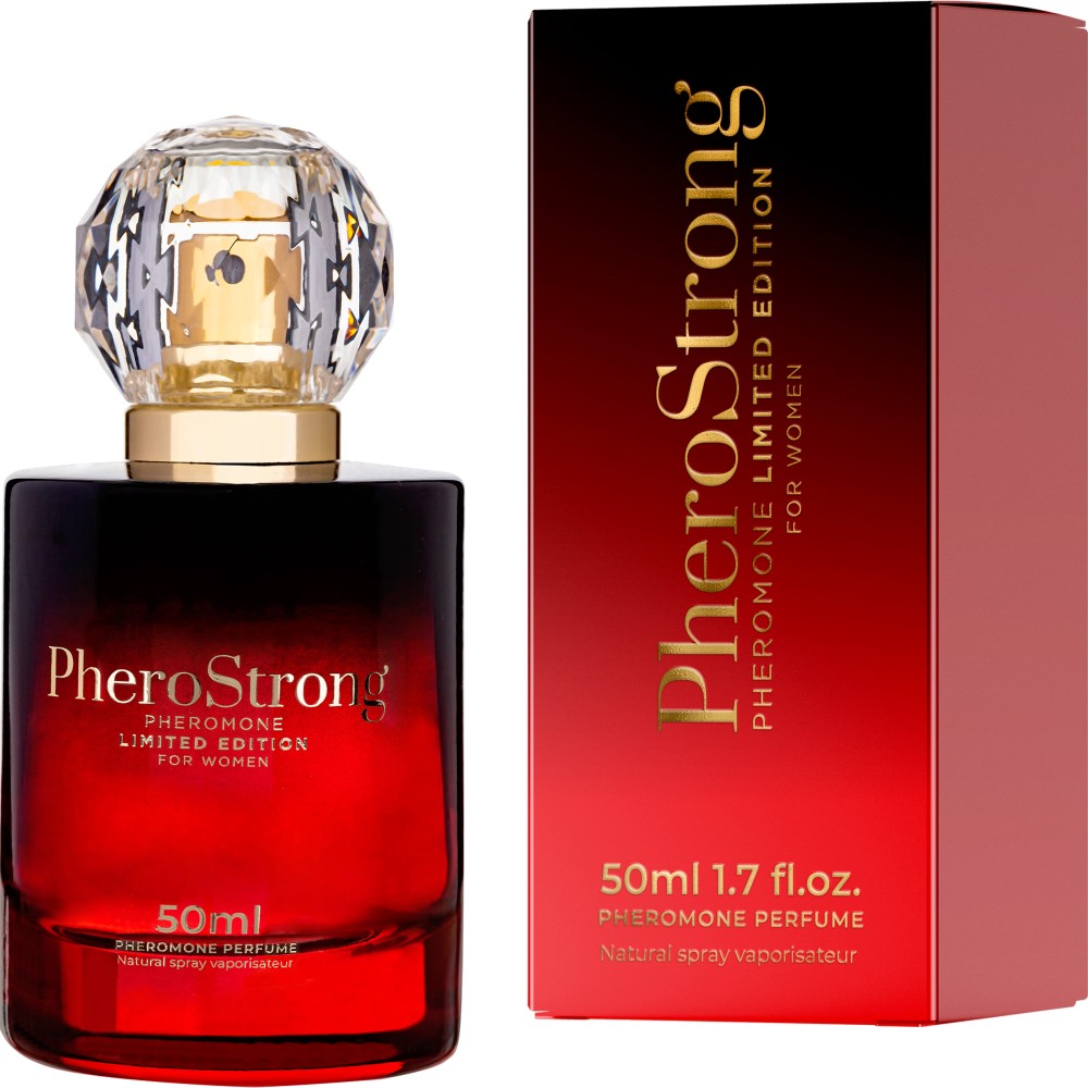 PheroStrong Pheromone Spray for Women - Limited Edition 50ml | Attract & Enhance Your Charisma with Feromoni