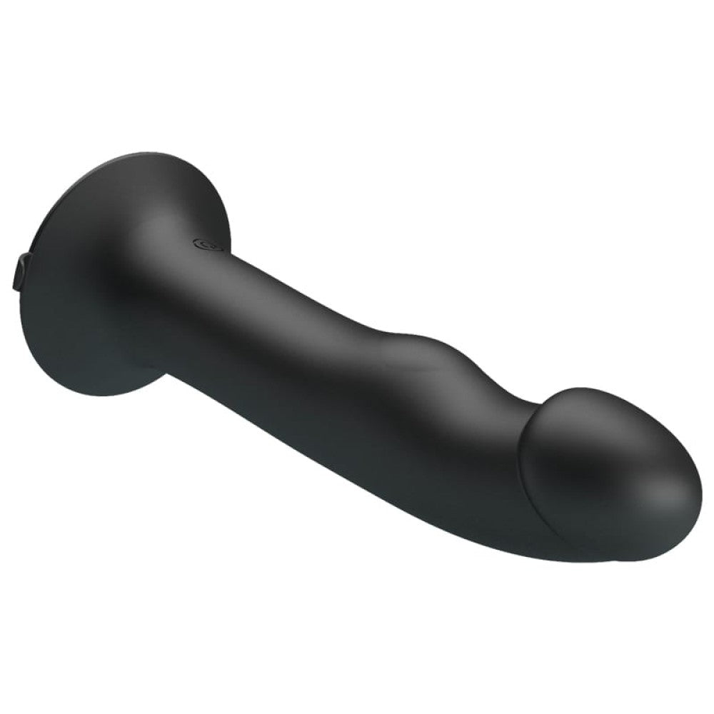 Pretty Love Murray Black Dildo - Realistic Vibration, Body-Safe Silicone, Perfect for Pleasure