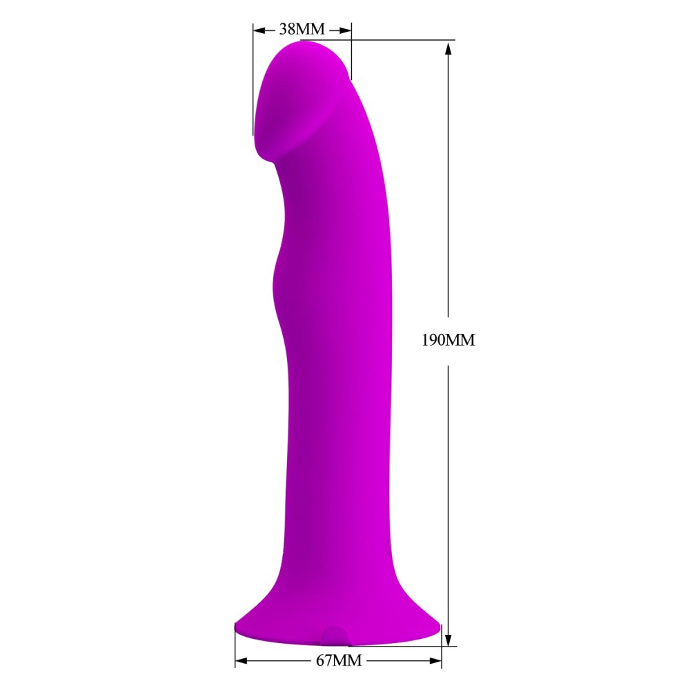 Pretty Love Murray Purple Dildo - Enhanced Pleasure, Vibrant Color, Powerful Stimulation - Perfect for Couples!