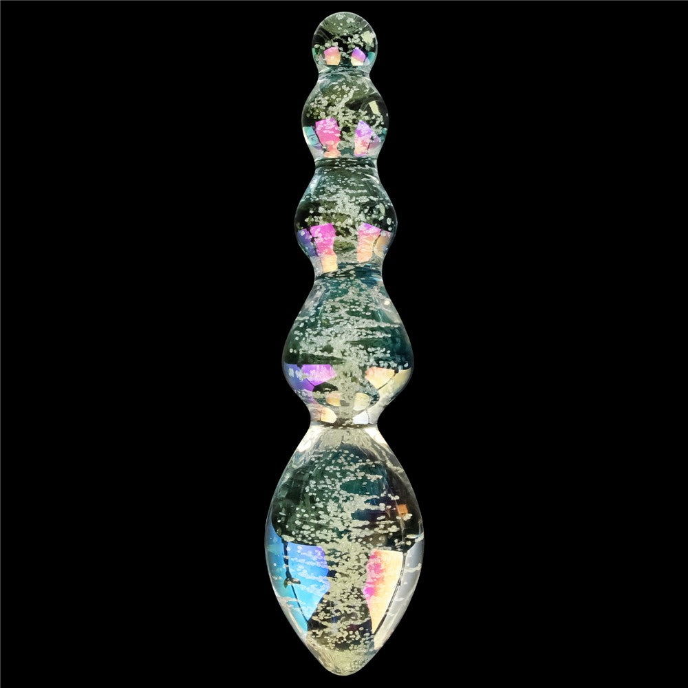 Glow-in-the-Dark Twilight Gleam Dildo | Tantalizing Orbs for Ultimate Pleasure