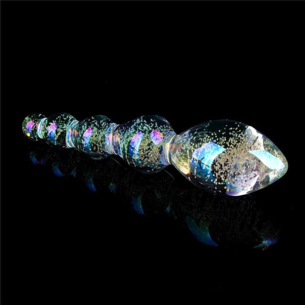 Glow-in-the-Dark Twilight Gleam Dildo | Tantalizing Orbs for Ultimate Pleasure