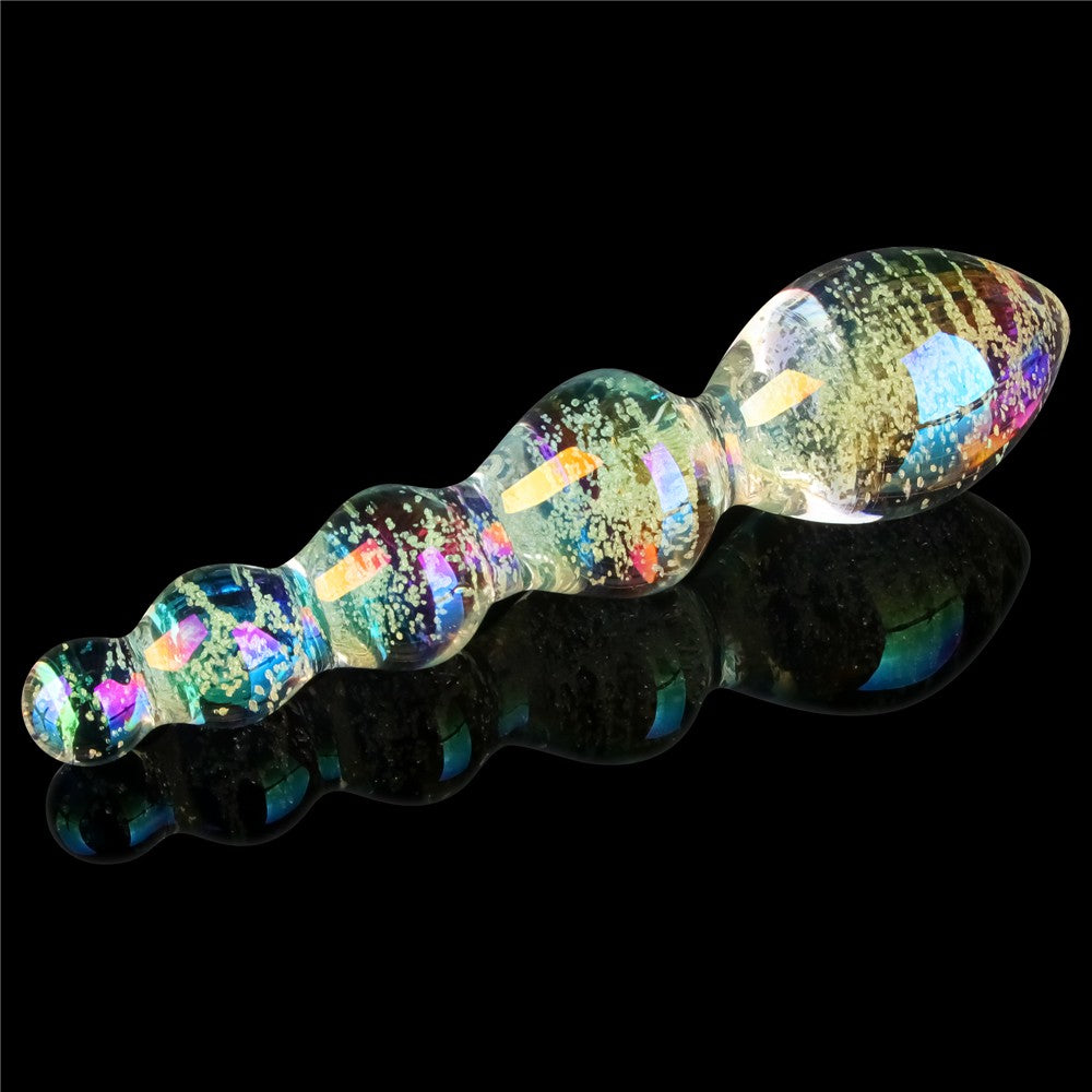 Glow-in-the-Dark Twilight Gleam Dildo | Tantalizing Orbs for Ultimate Pleasure