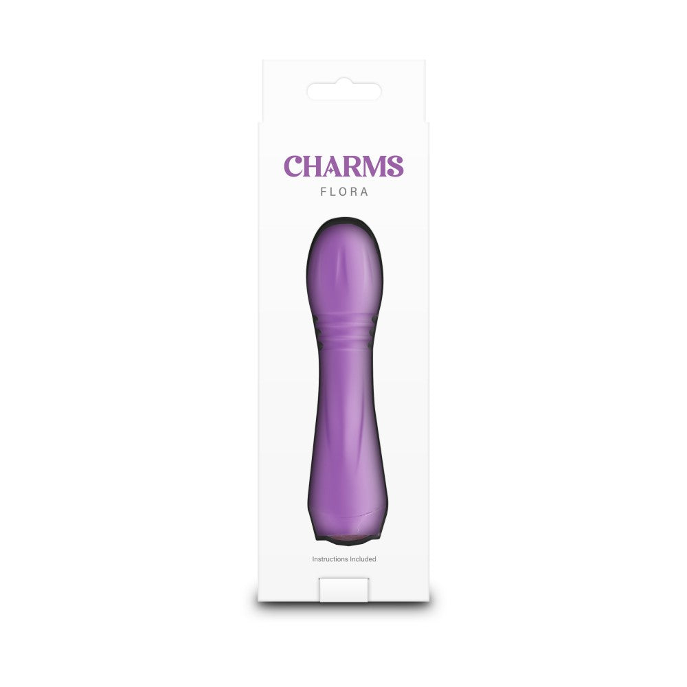 Flora Violet Mini Vibrator - Powerful, Discreet Charm for Ultimate Pleasure