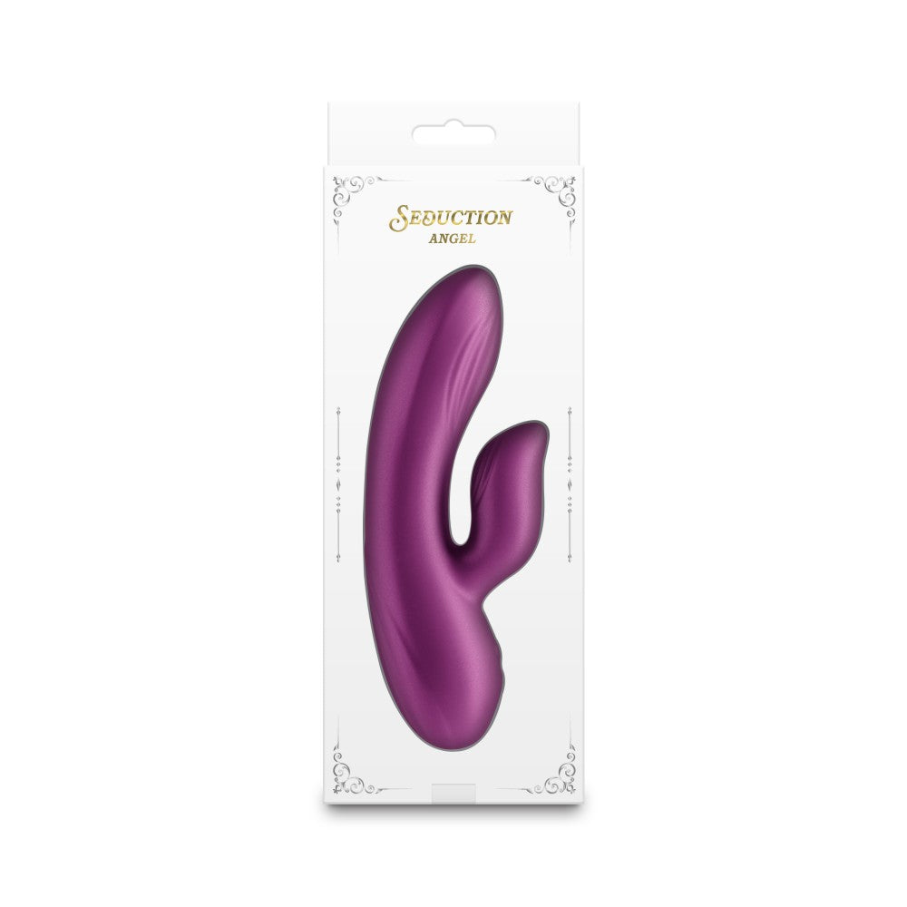 Seduction Angel | Metallic Magenta Vibrator - Luxurious Pleasure & Ultimate Satisfaction | Seamless Design | Discreet & Powerful
