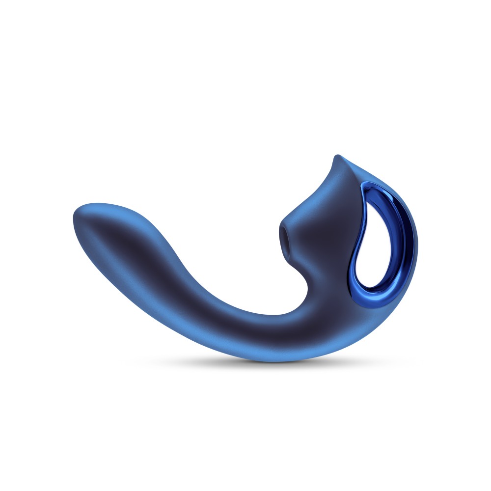 Seduction Kaia Metallic Blue Vibrator - Powerful, Multi-Speed Pleasure Device for Ultimate Satisfaction