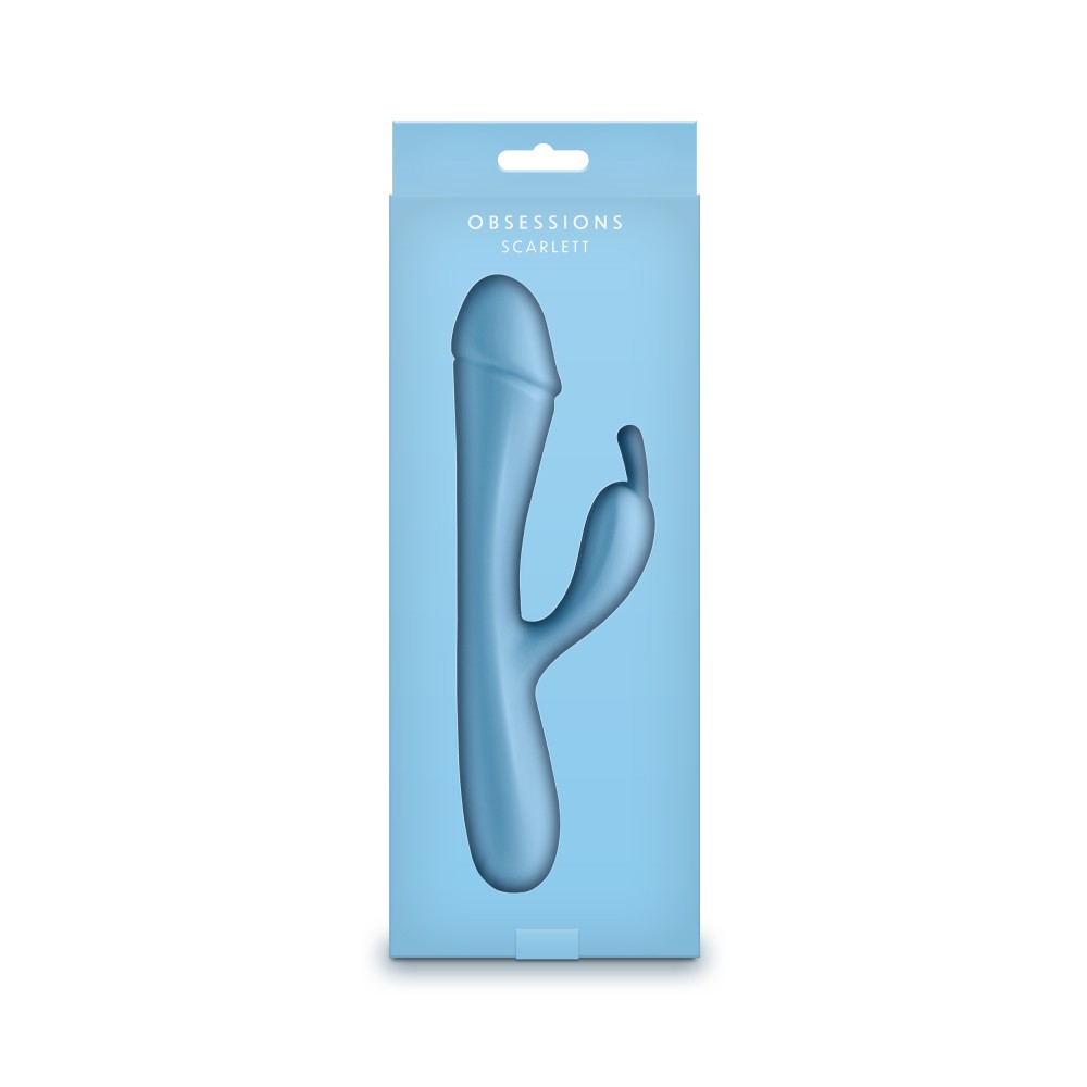 Obsessions - Scarlett - Light Blue Vibrator