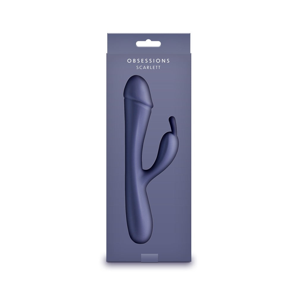 Obsessions - Scarlett - Dark Blue Vibrator