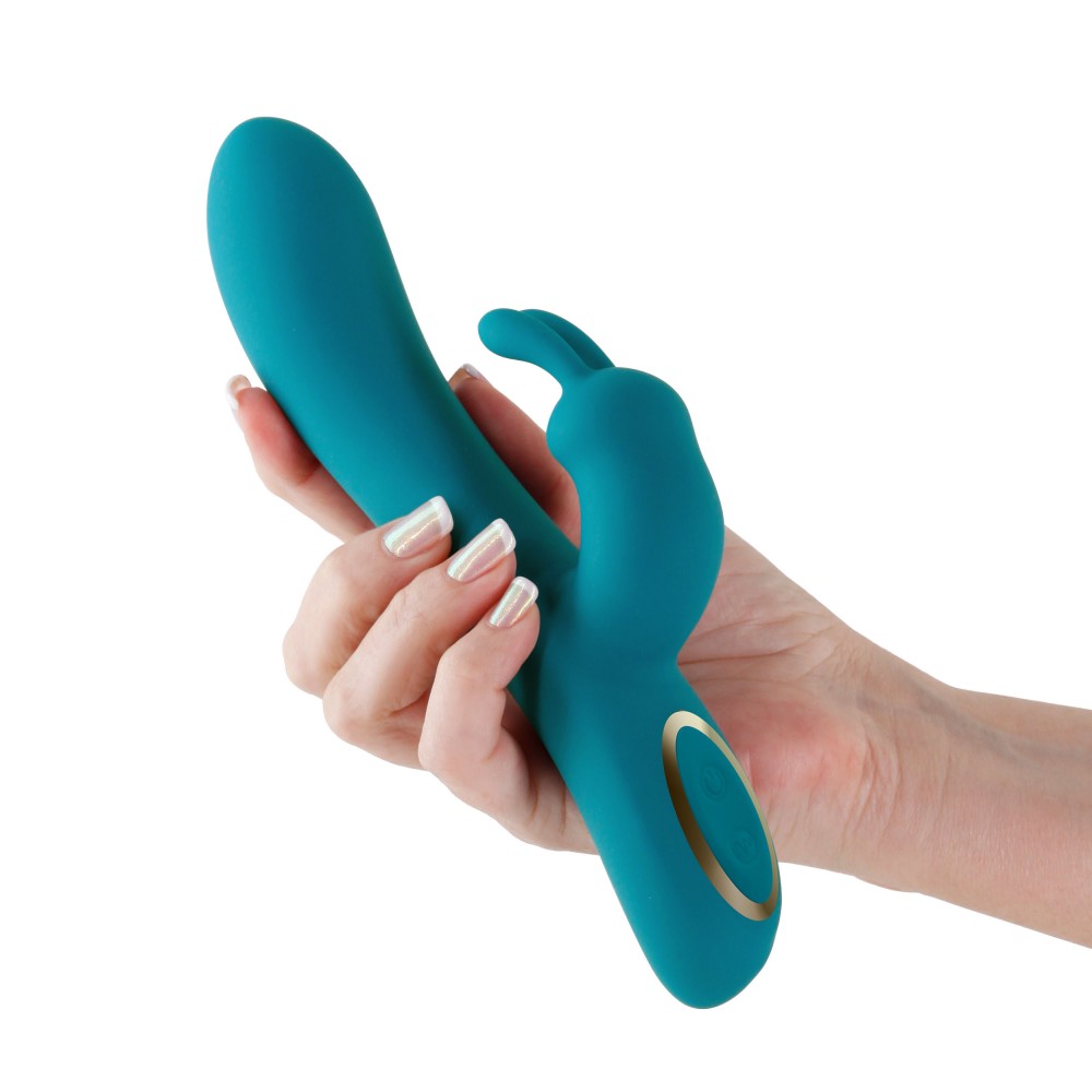Dark Green Vibrator - Obsessions Hera - Premium Rechargeable Pleasure Toy