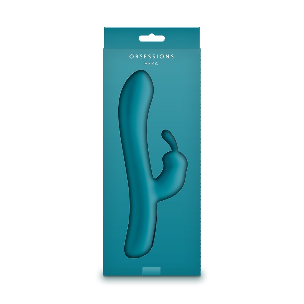 Dark Green Vibrator - Obsessions Hera - Premium Rechargeable Pleasure Toy