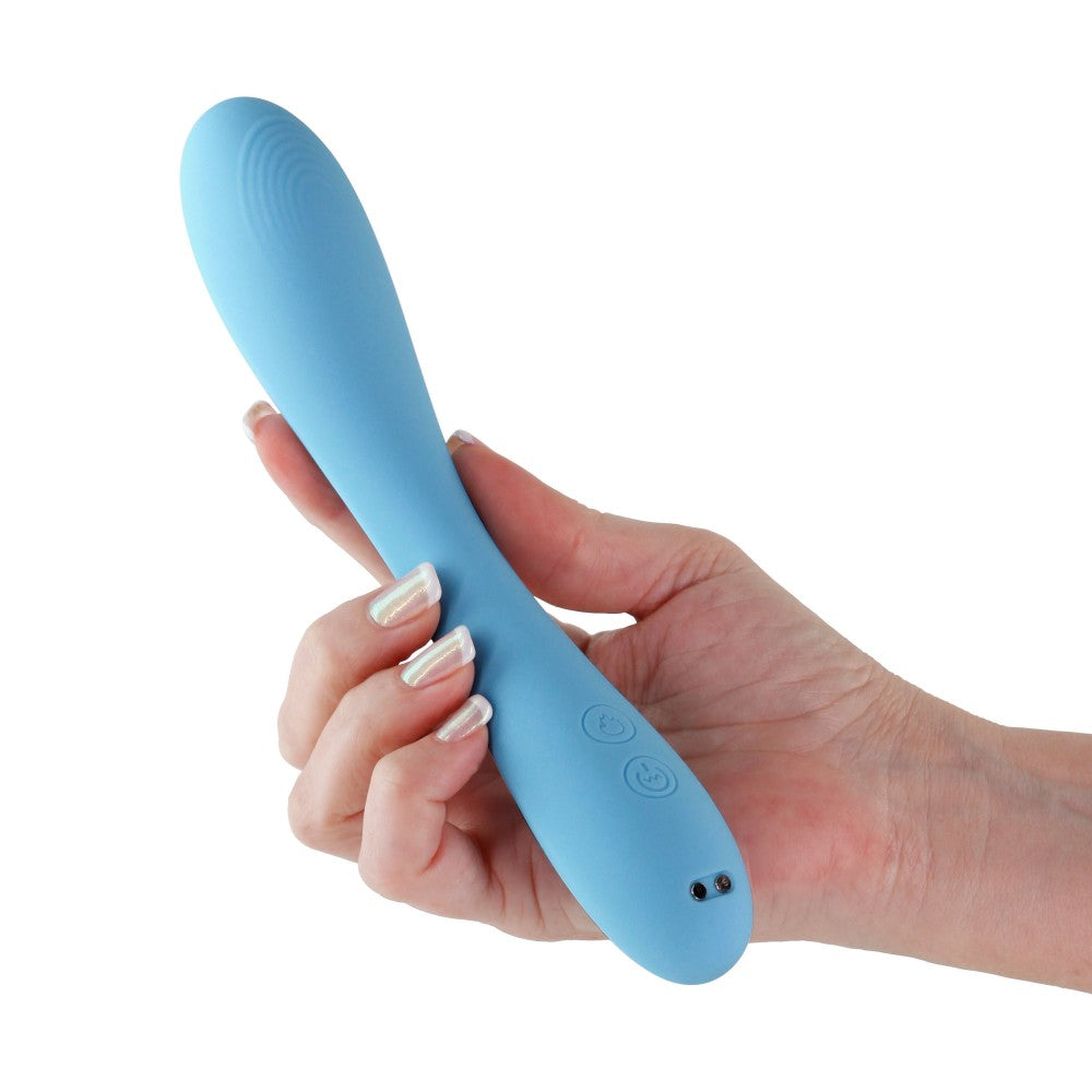 High-Quality Light Blue Vibrator - Obsessions Rhett - Luxury Personal Massager for Couples & Solo Play