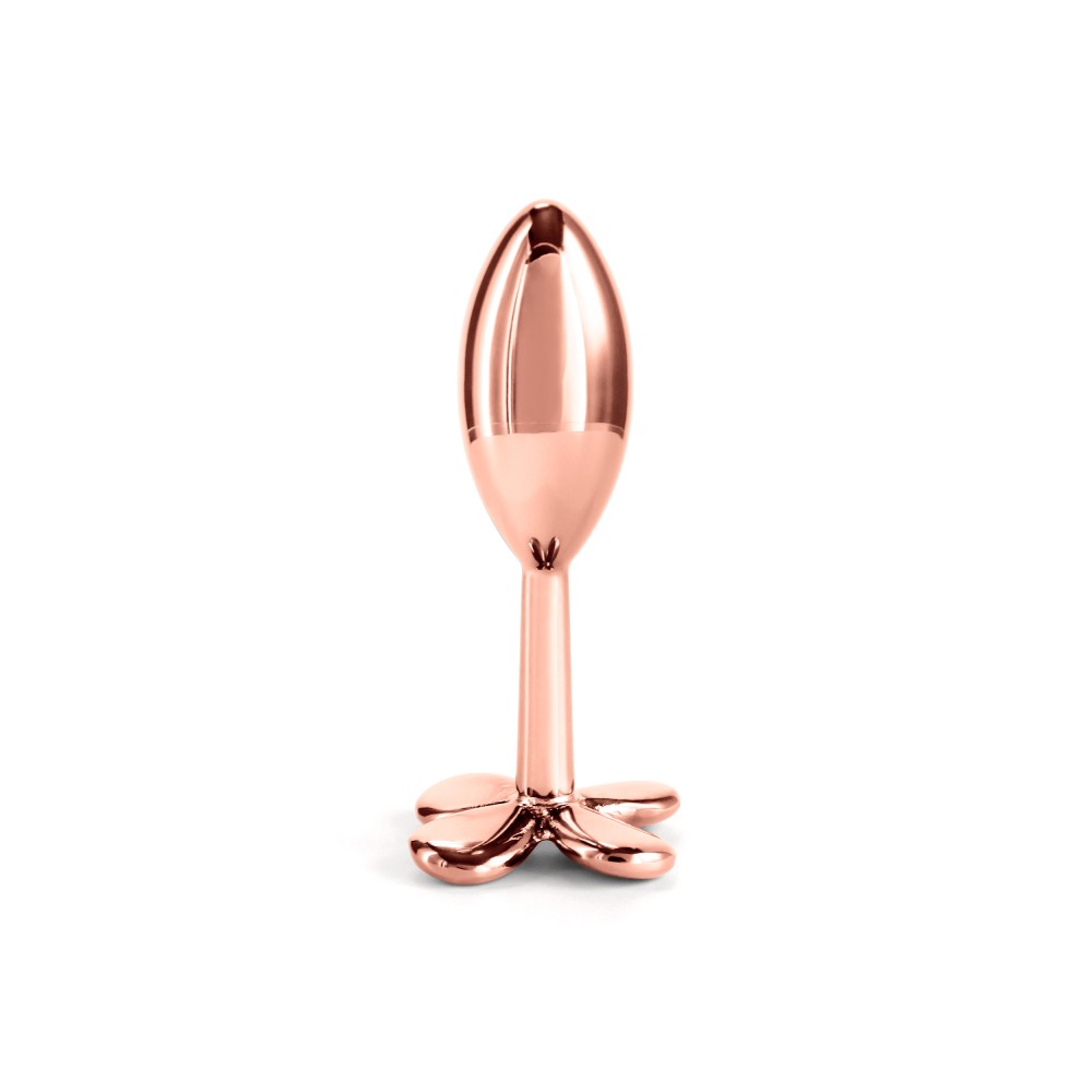 Clover Rose Gold Rear Assets - Premium Anal Toy for Pleasure - Elegant Design, Perfect for Beginners & Experts