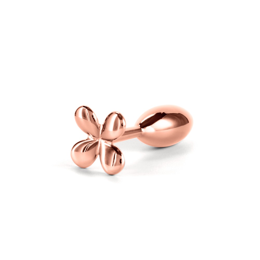 Clover Rose Gold Rear Assets - Premium Anal Toy for Pleasure - Elegant Design, Perfect for Beginners & Experts