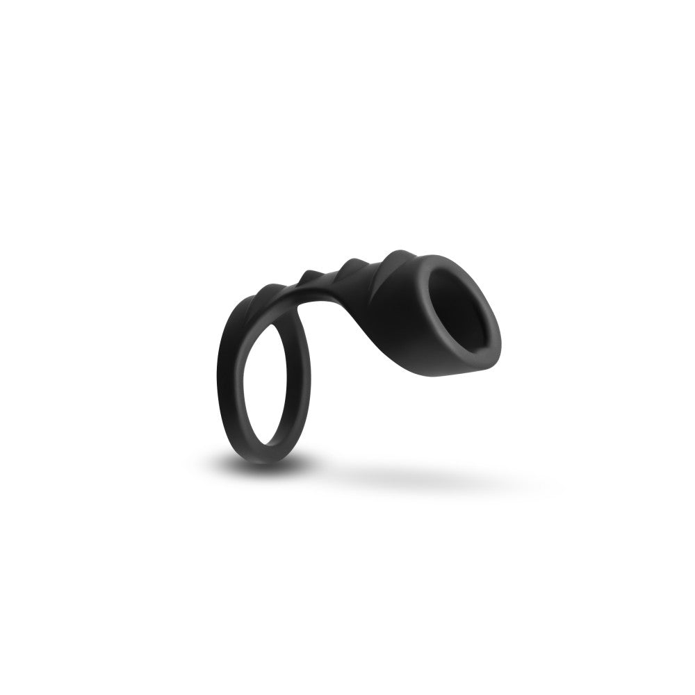 Renegade Bolster Black Penis Ring - Enhance Performance & Pleasure