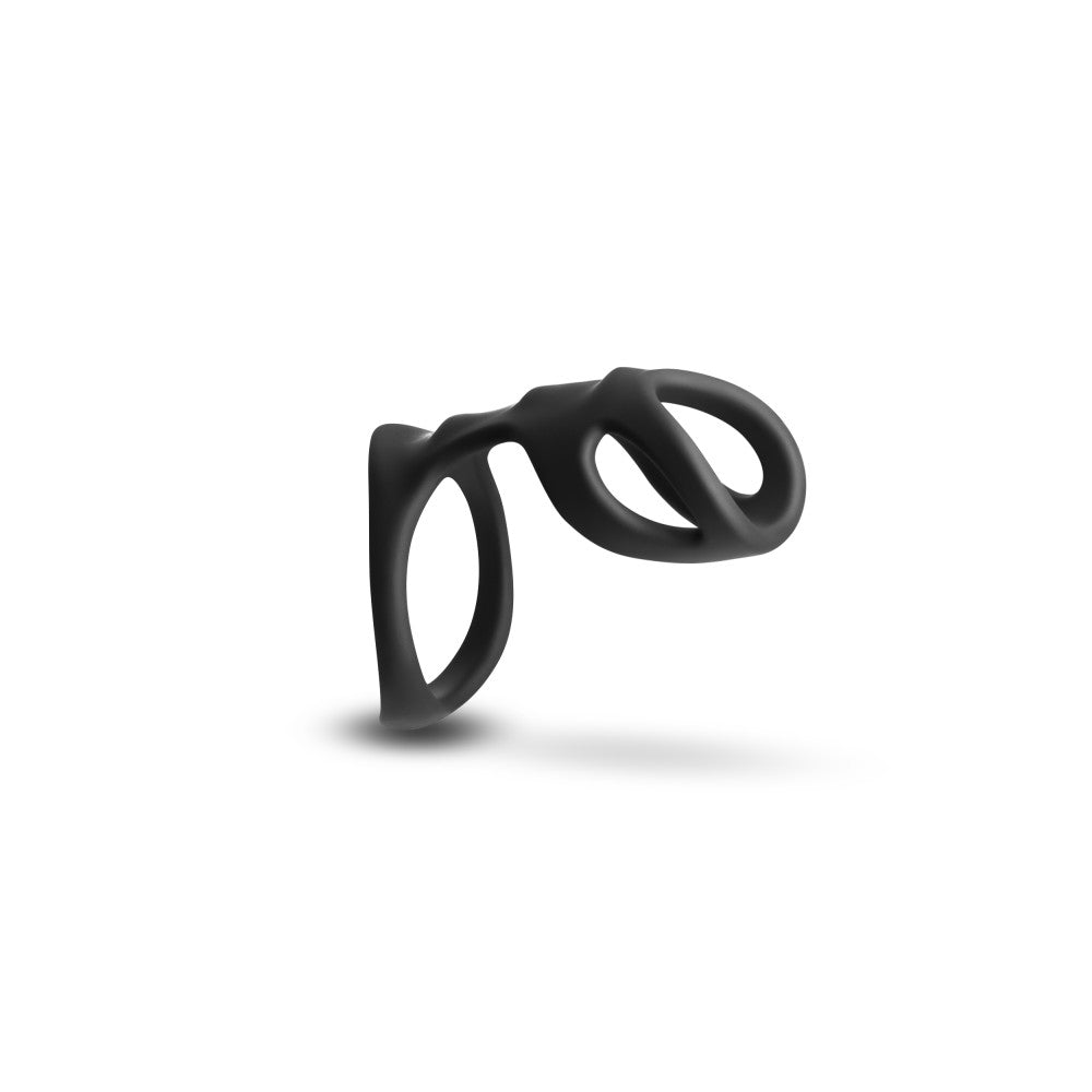 Renegade Boost - Black Penis Ring for Enhanced Pleasure | Premium Quality Ergonomic Design