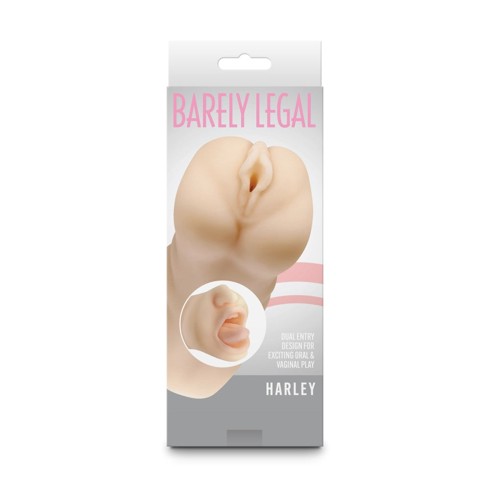 Barely Legal - Harley Stroker - White - Alternate Package Masturbatoare masculine