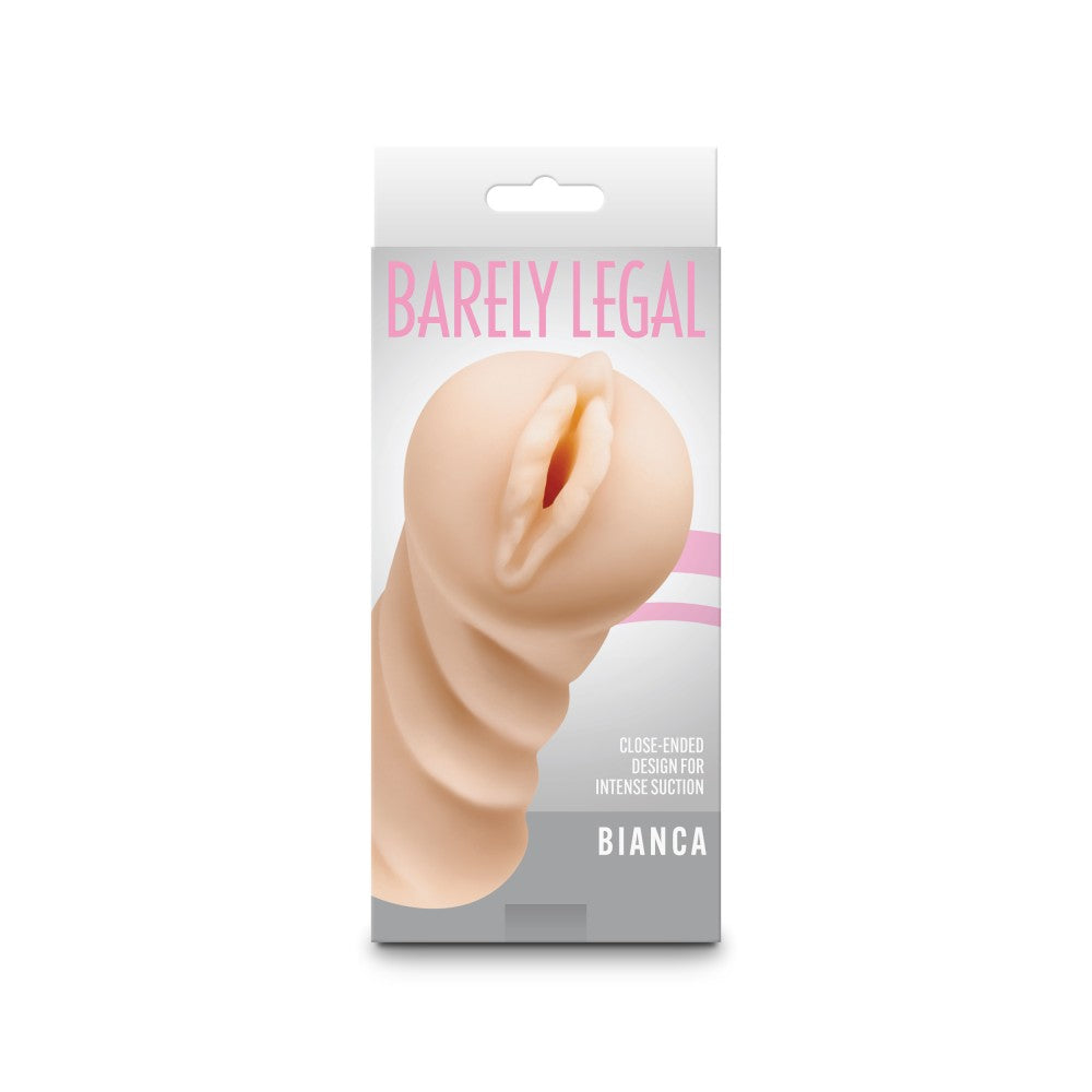 Bianca Stroker Barely Legal - White Alternate Package Male Masturbator | Premium Pleasure Device