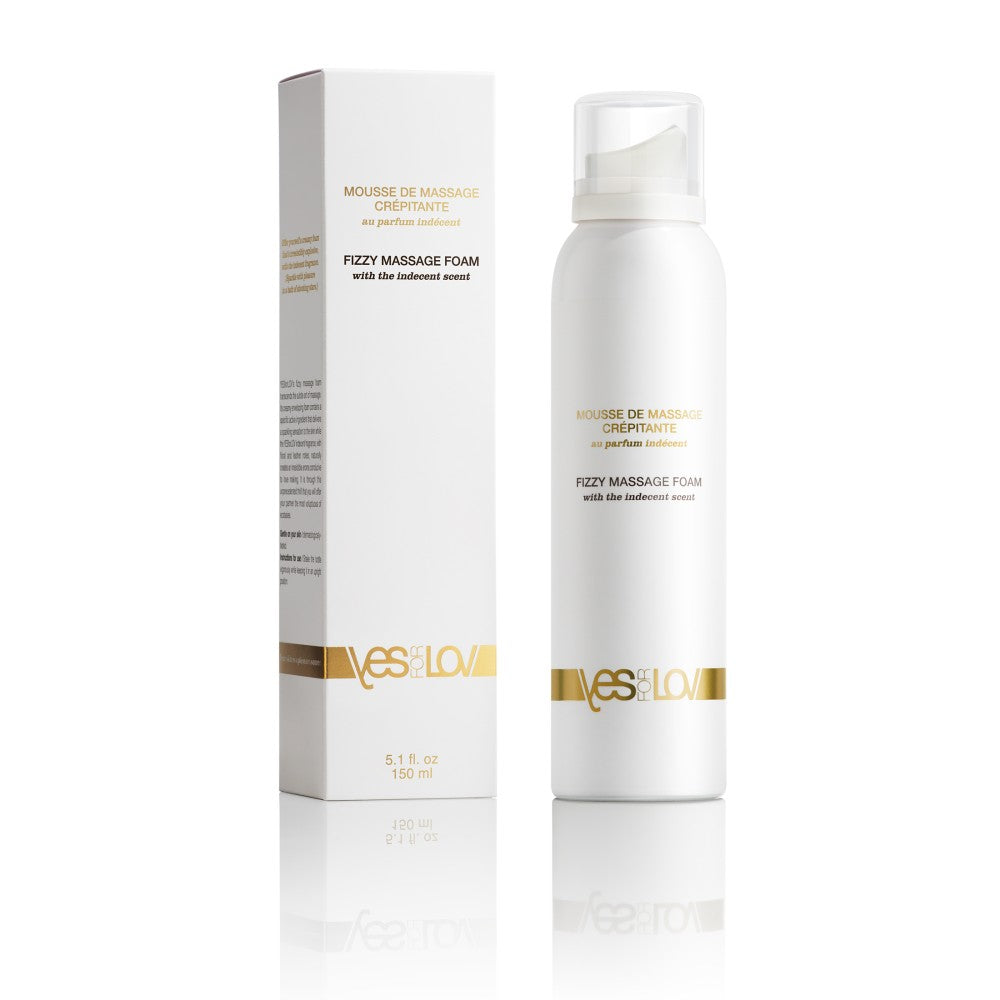 Fizzy Massage Foam with Irresistible Scent - Relaxing Spa Spray 150mL Gel de Masaj