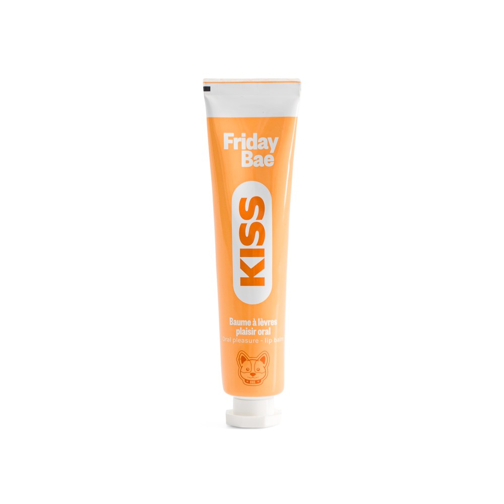 Oral Pleasure Lip Balm - KISS Tube 15 mL | Flavorful Gel for Sensational Sensation