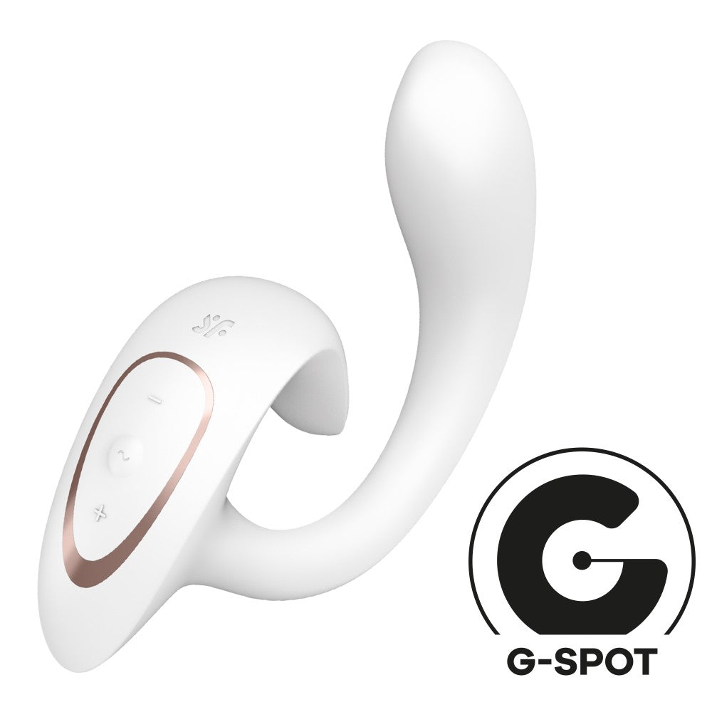 Premium G for Goddess White Vibrator ? Powerful Pleasure Tool for Ultimate Satisfaction | Discreet & Stylish Design