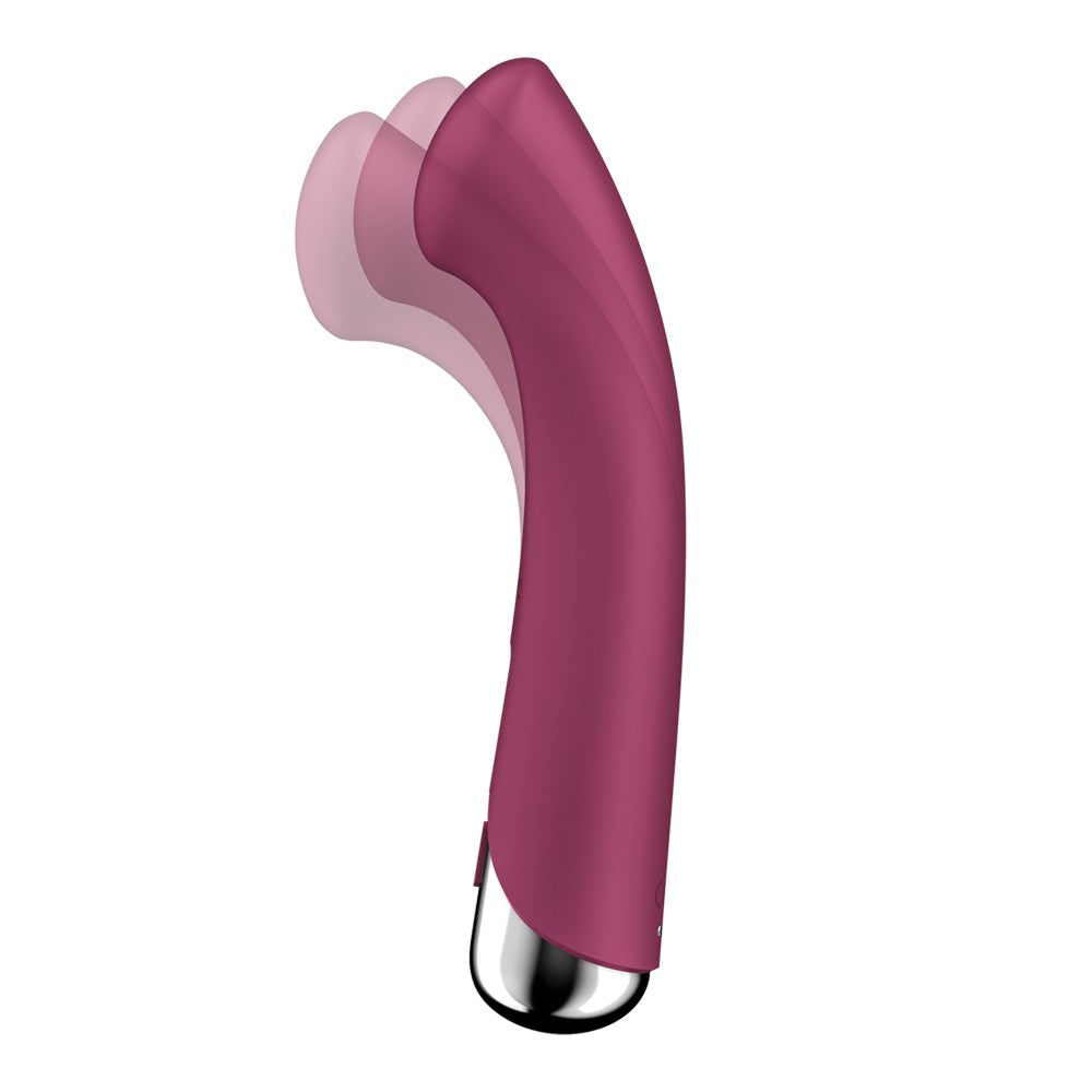 Top-Rated Spinning G-Spot Vibrator - Red Pleasure Device for Ultimate Orgasmic Bliss