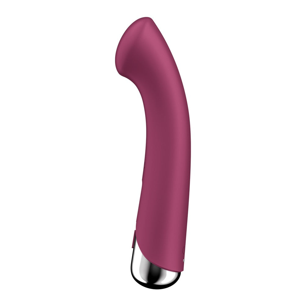 Top-Rated Spinning G-Spot Vibrator - Red Pleasure Device for Ultimate Orgasmic Bliss