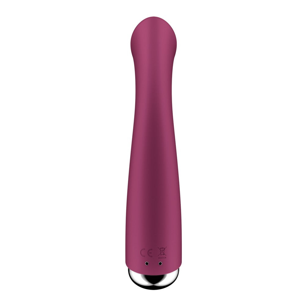 Top-Rated Spinning G-Spot Vibrator - Red Pleasure Device for Ultimate Orgasmic Bliss