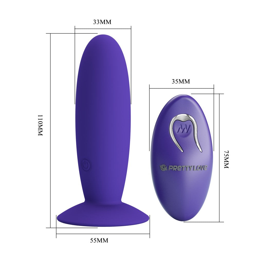 Pretty Love Remote Control Vibrating Plug - Youth Mini vibrator
