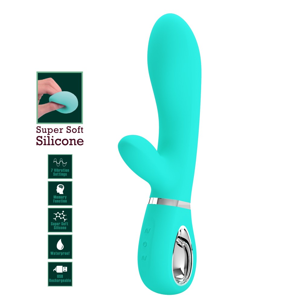 Pretty Love Thomas Green Vibrator | Ultra-Powerful, Waterproof, Multi-Speed Adult Toy