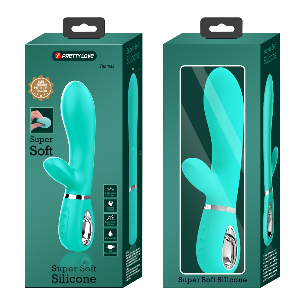 Pretty Love Thomas Green Vibrator | Ultra-Powerful, Waterproof, Multi-Speed Adult Toy
