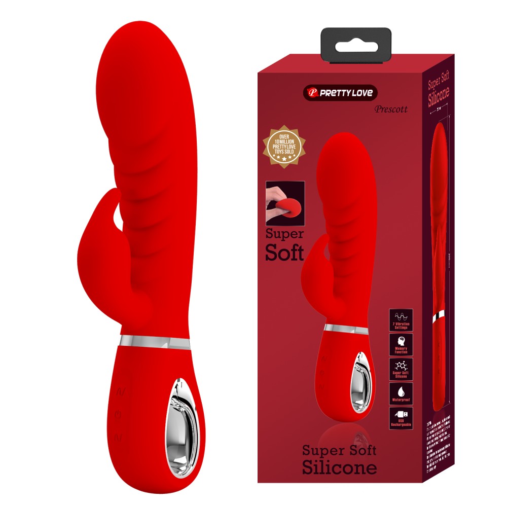 Best Pretty Love Prescott Red Vibrator - Powerful, Waterproof, and Body-Safe Pleasure Toy