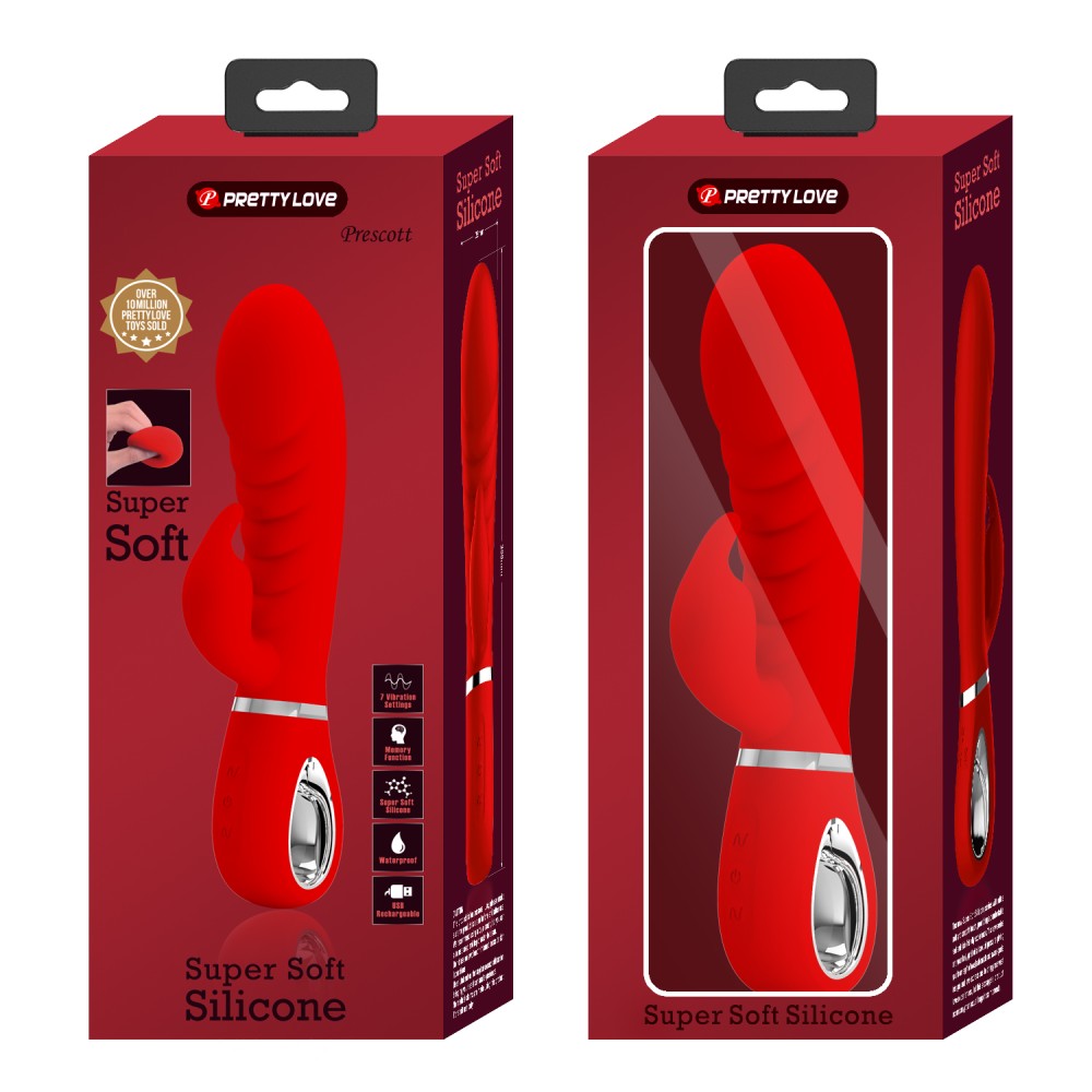 Best Pretty Love Prescott Red Vibrator - Powerful, Waterproof, and Body-Safe Pleasure Toy