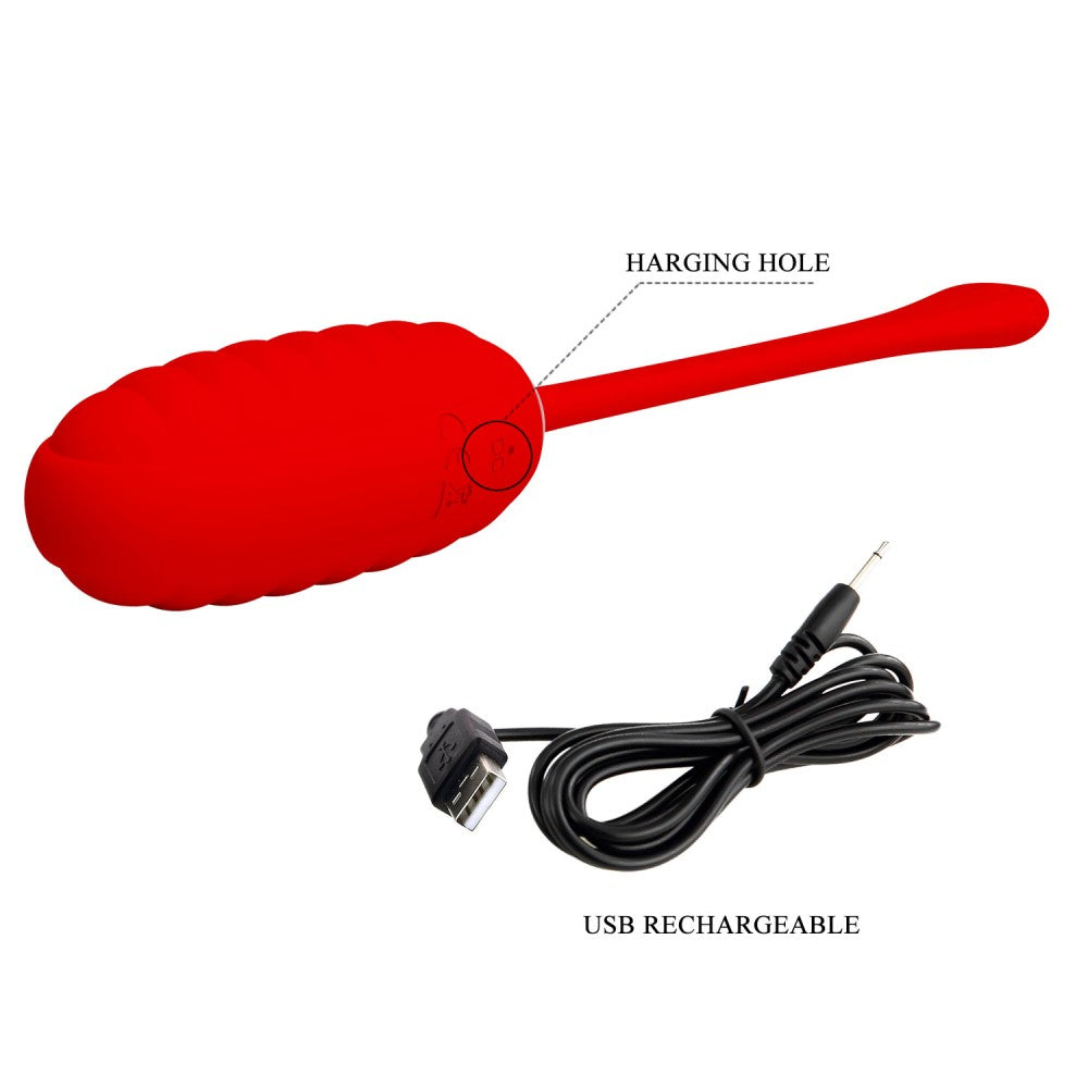 Pretty Love Kirk Red Bile Vaginal Stimulator - Top-Rated Pleasure Device for Enhanced Intimacy