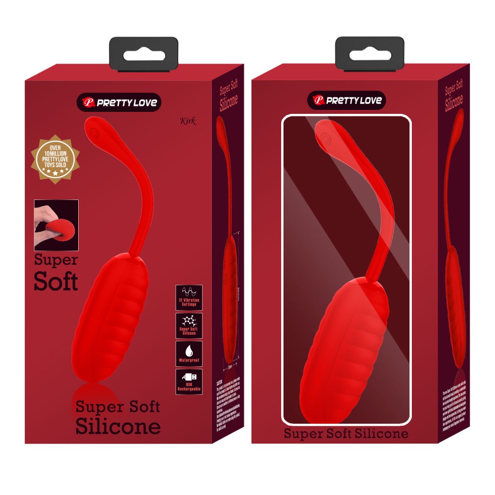 Pretty Love Kirk Red Bile Vaginal Stimulator - Top-Rated Pleasure Device for Enhanced Intimacy