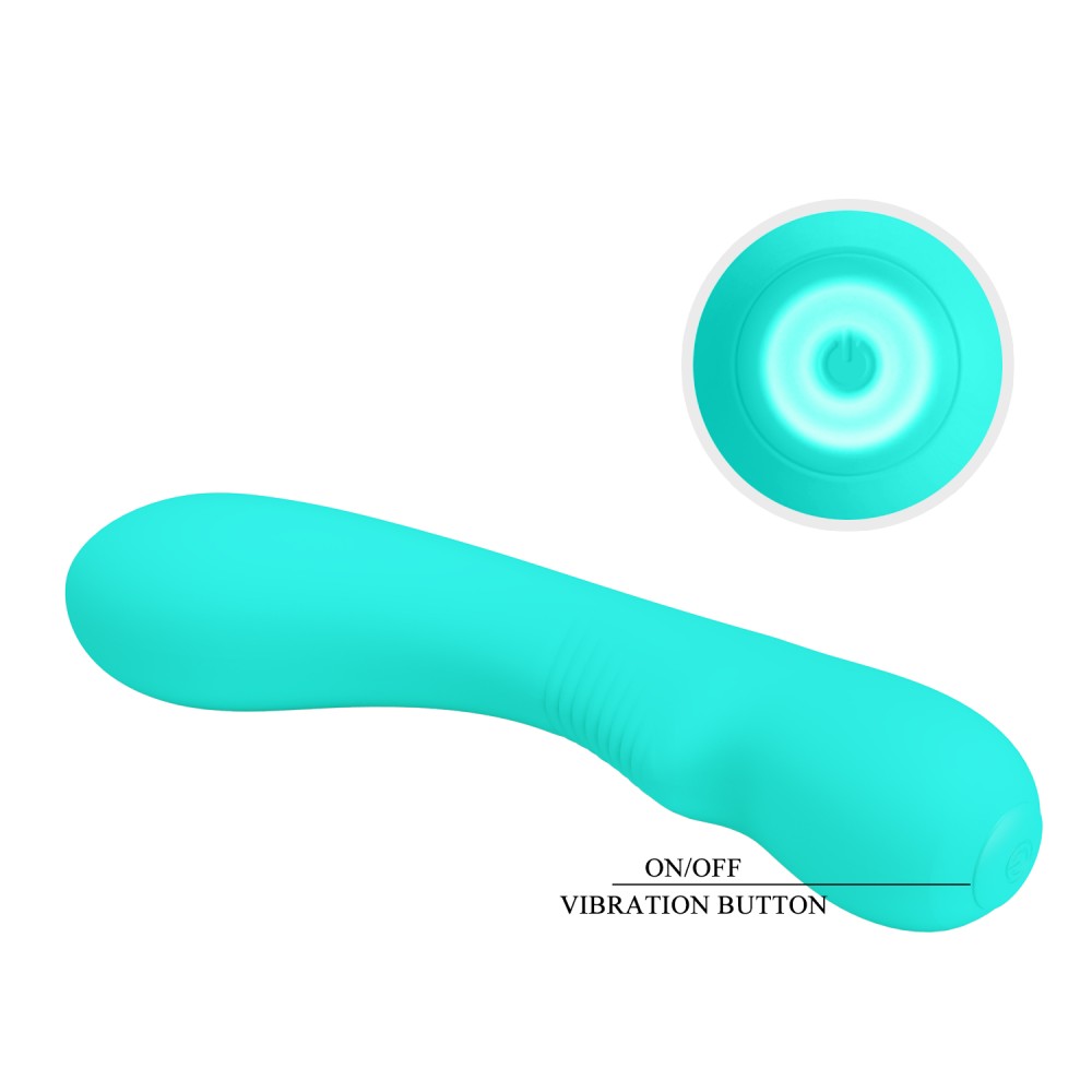 High-Performance Matt Green Vibrator - Discreet, Powerful, and Waterproof Adult Toy