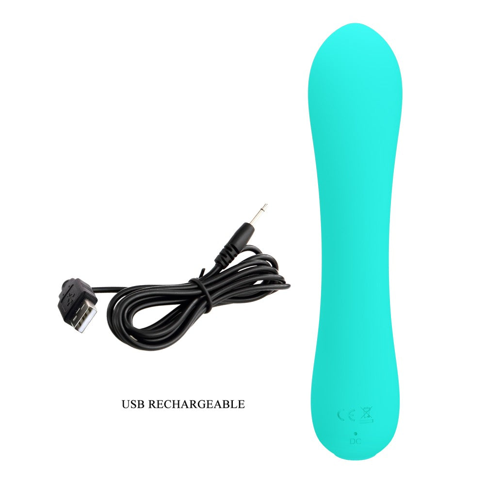 High-Performance Matt Green Vibrator - Discreet, Powerful, and Waterproof Adult Toy