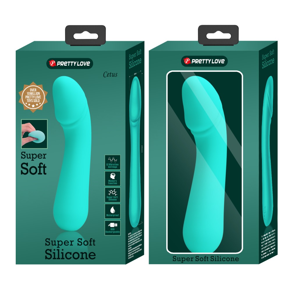 Pretty Love Cetus Green Vibrator - Powerful Waterproof G-Spot Stimulation & Multi-Speed Vibration for Intense Pleasure