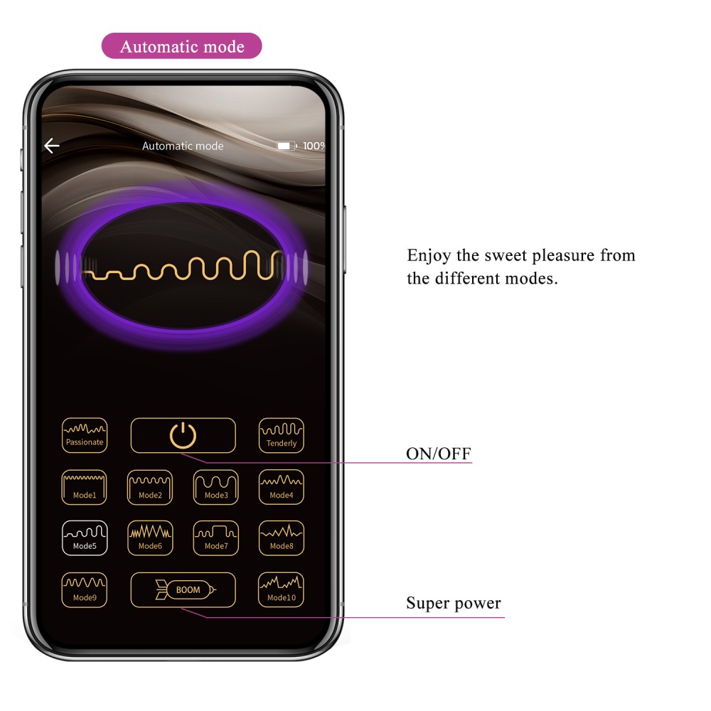 Pretty Love Hector Vibrator - Powerful, Discreet, Waterproof Personal Massager for Intense Pleasure and Sensual Relaxation
