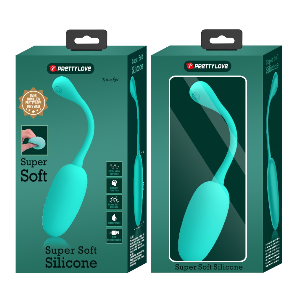Pretty Love Knucker Green Oua Vibrator - High-Energy Pleasure for Ultimate Satisfaction!