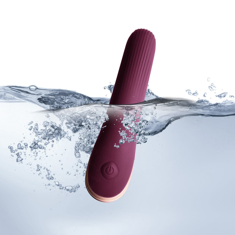 Climaximum Mia Burgundy Mini Vibrator ? Powerful Compact Vibrator for Intense Pleasure