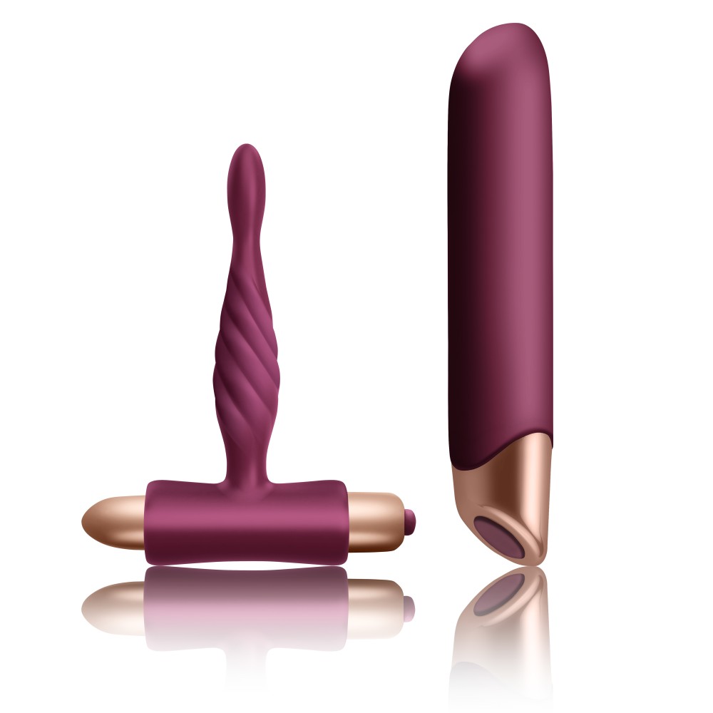 Climaximum - Rapture Burgundy mini vibrator ?i muf?