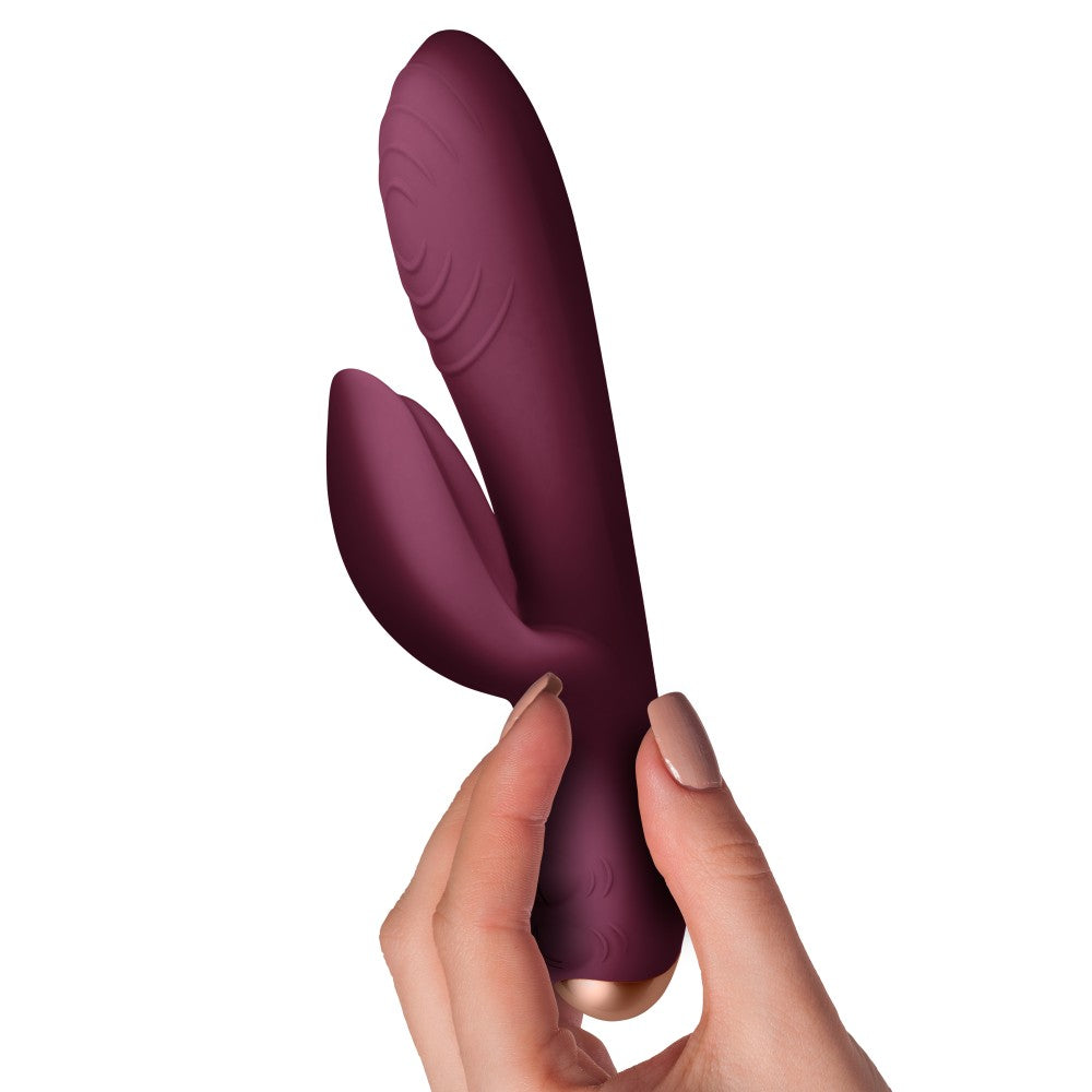 Climaximum Burgundy Vibrator - Premium Spirit Rechargeable Massager for Intense Pleasure