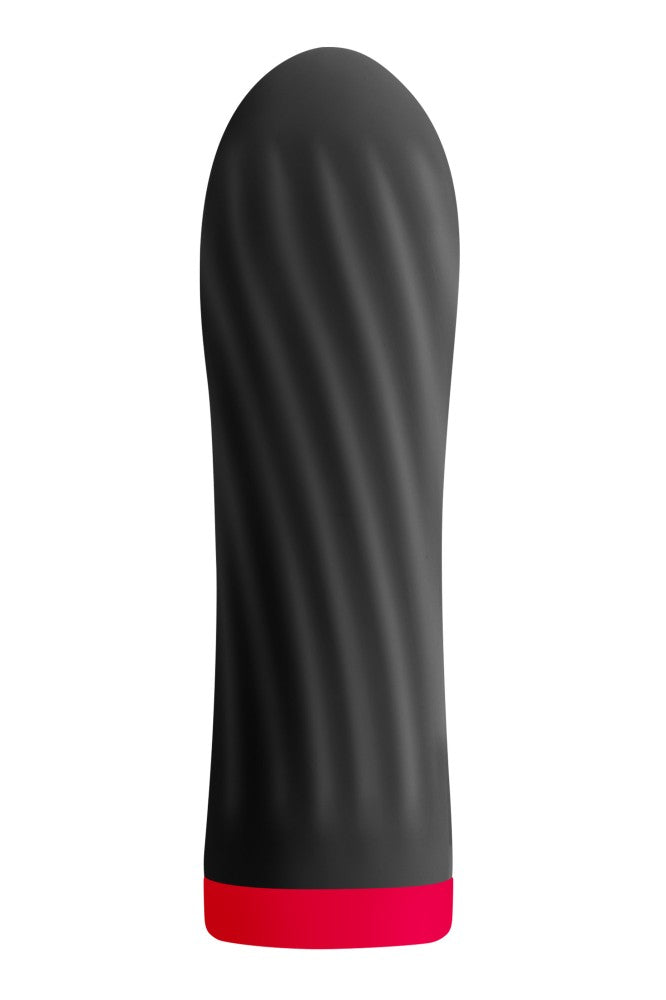 Powerful Mini Vibrator - S PLEASURES Bullet Twist & Shout - Black, Perfect for Discreet Pleasure