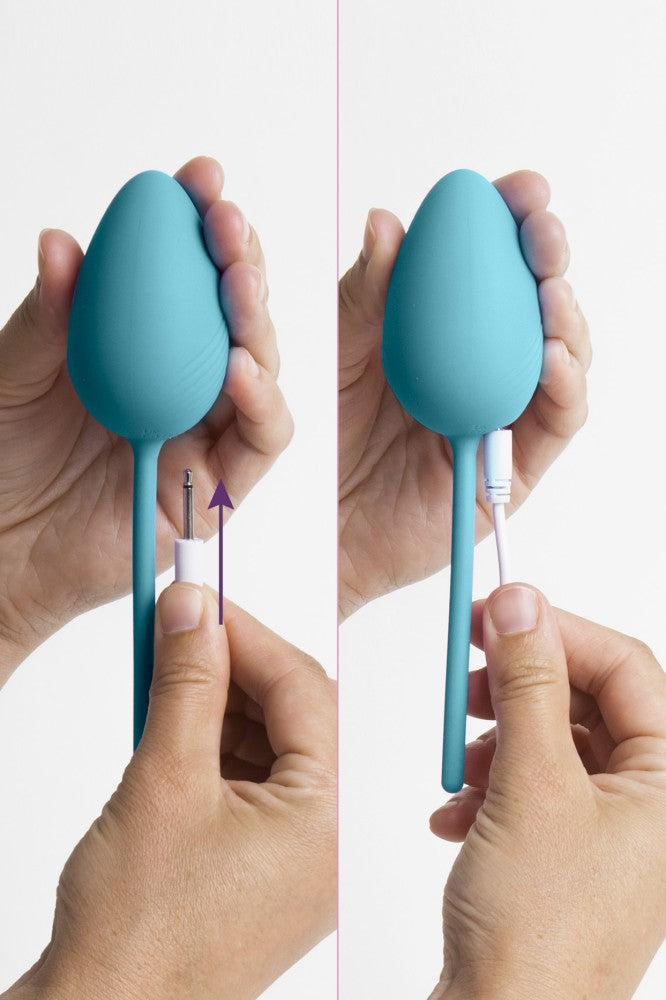 EGG VIBRATOR ODETTE - Turquoise Panty Vibrator for Intense Pleasure